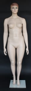 Skin Tone Plus Size Realistic Female Mannequin