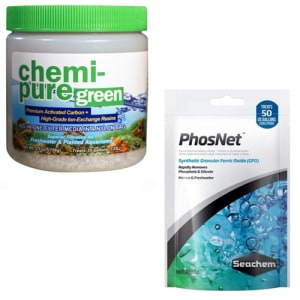 ​Boyd Enterprises Chemi-Pure Green 5.5 oz & Seachem PhosNet 50 grams