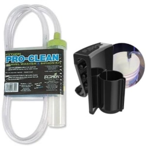 Python Pro-Clean Large, 2" X 16" Tube w/ 6 ft. Hose & Flipper Bucket Buddy Package