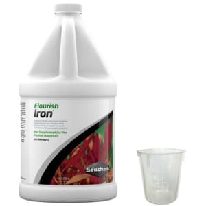 Seachem Flourish Iron, 2 Liter w/ 50 ml Measuring Cup