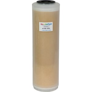 SpectraPure SilicaBuster Semiconductor Grade (Non-Indicating) High Capacity Shell 10" SuperDI Cartridge (Model DI-SB-10HC)