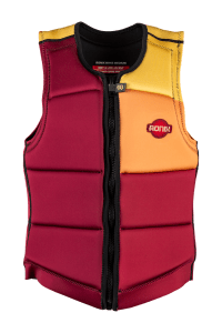 2026 Ronix Coral - Women's CE Approved Impact Vest - Maroon Swirl