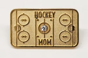 hockey mom gift hockey mom jewelry pin