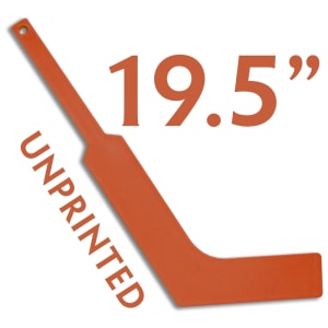 Orange mini goalie stick for knee hockey, mini hockey sticks made by ministixx. Ministicks.com is the premier retailer of ministixx.