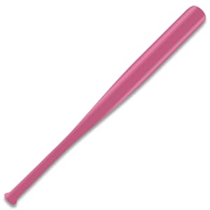 This is an 18" pink mini baseball bat