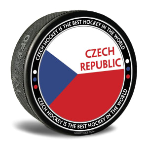 world junior hockey Team Czech Republic, Team Czech Republic hockey puck