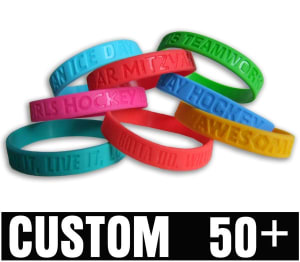 silicone wrist band, promotional wristband, custom wristband