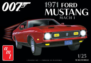 007 James Bond 1971 Ford Mustang Mach I (1/25) (fs) Damaged Box