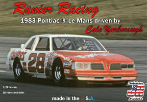 Ranier Racing 1983 Pontiac LeMans #28 driven by Cale Yarborough (1/24) (fs)