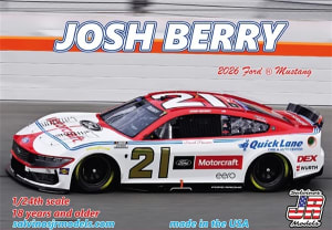 Josh Berry 2026 Wood Brothers Ford Mustang 21