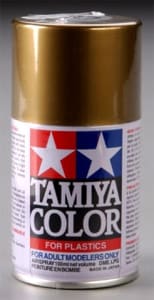 Tamiya Metallic Gold Lacquer Spray