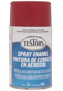 Ruby Red Metal Flake Spray Enamel (3 oz)