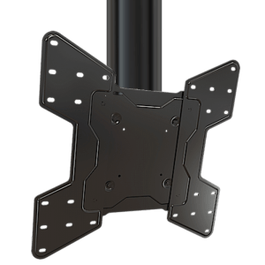 VESA Single or Dual Ceiling Mount for Screens up to 100 lbs.