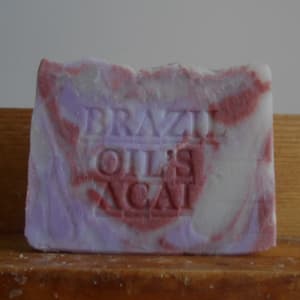 Natural Soap Brazilian Oils, Almond , Acai and Butter  Soap -  Oils  From The Rain Forest For Skin Care