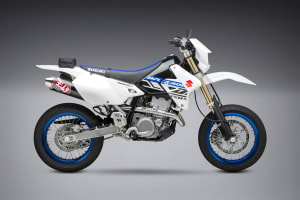 Yoshimura Suzuki DR-Z400S (00-24) RS-2 Stainless Full Exhaust, w/ Carbon Fiber Muffler