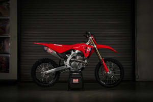 Yoshimura Honda CRF250R (25-25) RS-12 Stainless Full Exhaust, w/ Stainless Muffler