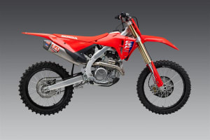 Yoshimura Honda CRF250R (25-25) Titanium Full Exhaust, w/ Titanium Muffler