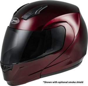 GMAX MD-04 MODULAR HELMET WINE RED