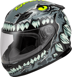 GMAX YOUTH GM-49Y DRAX HELMET GREY