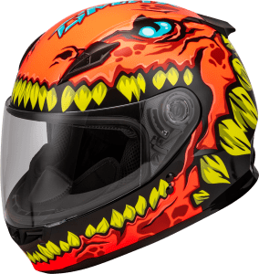 GMAX YOUTH GM-49Y DRAX HELMET ORANGE