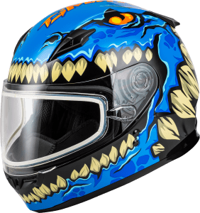 GMAX YOUTH GM-49Y DRAX SNOW HELMET BLUE