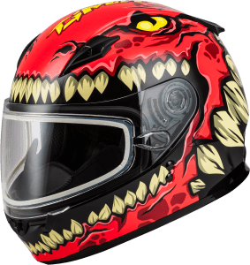 GMAX YOUTH GM-49Y DRAX SNOW HELMET RED