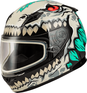 GMAX YOUTH GM-49Y DRAX SNOW HELMET SILVER