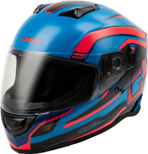 GMAX FF-18 DRIFT HELMET BLACK/BLUE/RED