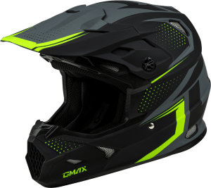 GMAX MX-96 502 HELMET MATTE GREY/HI-VIZ