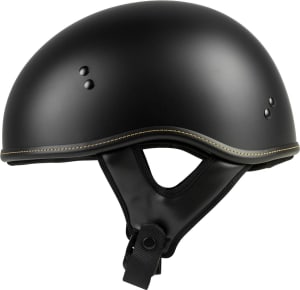 HIGHWAY 21 .357 SOLID HALF HELMET MATTE BLACK