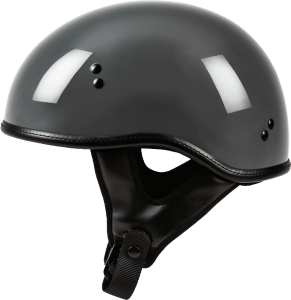 HIGHWAY 21 .357 SOLID HALF HELMET GREY