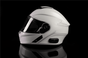 SENA OUTRUSH R FLIP-UP HELMET GLOSSY WHITE