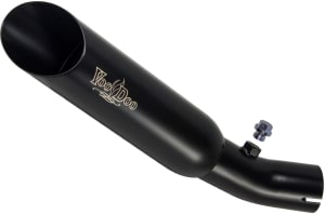 VOODOO Honda CBR600F F4i 2001-2006 Single Shorty Slip On Exhaust Black