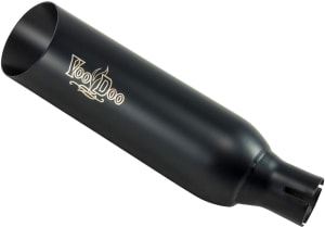 VOODOO Kawasaki EX300F Ninja 300 2013-2017 Shorty Slip On Exhaust Black