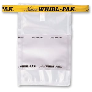 2-oz. (118ml) Whirl-Pak Write-On Bags 3" x 5"