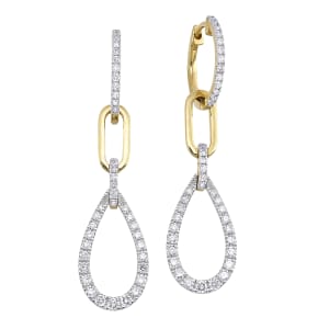 Diamond Earrings 1ctw. 14K Yellow Gold