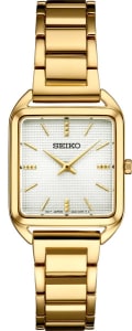 Seiko SWR078 Woman's Stainless Steel w Gold Finish