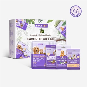 HICC PET Favorite Gift Set - Dog Cleaning Starter Kit