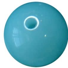 12mm Neon sky blue Bead Bubblegum Beads sold by the bead