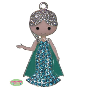 Princess Elsa Frozen Rhinestone Pendant