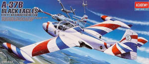 Academy #1672 1/72 A-37B Dragonfly Black Eagles