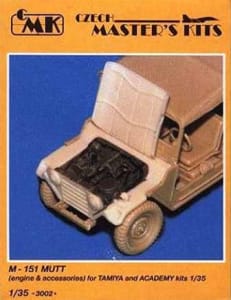 Tamiya 1/35 U.S. 2 1/2ton 6x6 Cargo Truck Accessory Parts Set - Kit #35231 Tamiya 1/35 U.S. 2 1/2ton 6x6 Cargo Truck Accessory Parts Set - Kit #35231