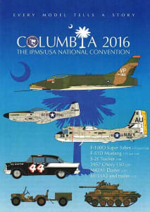 IPMS USA 2016 National Convention Columbia, SC Decal Sheet