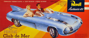 Revell #1223 1/25 1956 Pontiac Club de Mer