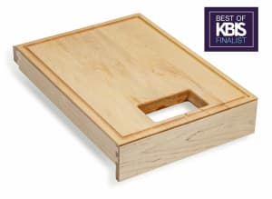 Century Components Cascade Cabinet Cleaning Organizer - Solid Maple (Fits 9