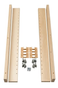 X-Series Base Cabinet Kit - Edge Series 2-1/2" x 20-7/8" Pilasters (EDGXB150W-BP) - Bulk Pack of 10 Kits