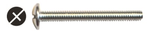 #8-32 x 1/2 Truss Phillips/Slot Machine Screws | Remodel Market