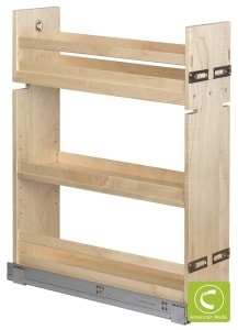 Century Components SIGBO70PF Signature Series 7-3/8" Frameless Base Cabinet Organizer - Remodel Market