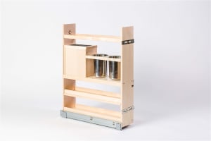 Century Components 5-7/8" Canister Pull-Out Organizer with Knife Block Insert