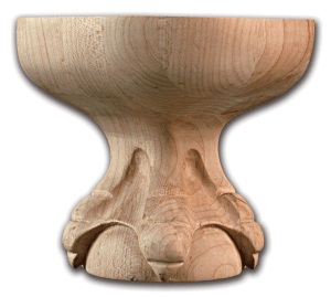 Ball and Claw Foot - From Hardware and Molding